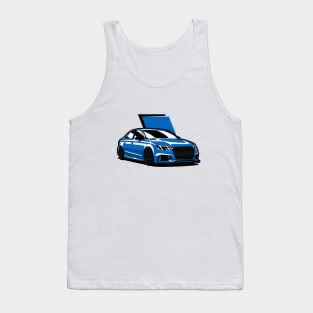 Blue A3 RS3 Front Tank Top